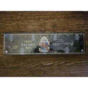 1993 Upper Deck MLB Baseball Factory Sealed Set - 840 cards NEW